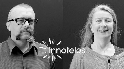 Anne Munchenbach et Didier Lebouc cofondateurs de innotelos | vitamines pour l'innovation (Grenoble / Isère, Lyon / Rhône, Chambéry / Savoie, Annecy / Haute Savoie, Auvergne Rhône Alpes)