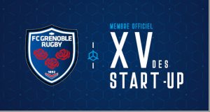 innotelos sélectionnée dans le XV des startups du FCG Grenoble Rugby